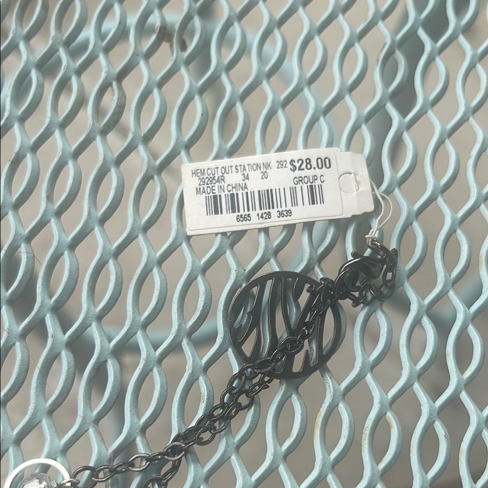 Black Chain Necklace